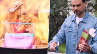 Barbie: Ben Shapiro Burns Barbie and Ken Dolls To Protest Margot Robbie’s Movie (Watch Video)