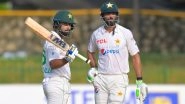 SL vs PAK 2nd Test 2023: Abdullah Shafique, Abrar Ahmed Shine to Put Pakistan on Top on Day 1