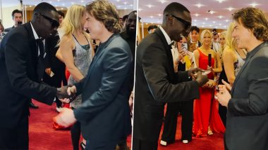 Social Media Sensation Khaby Lame Meets Tom Cruise at Mission Impossible Premiere in NYC, Shares Video On Insta (Watch)