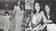 #ThrowbackThursday: Twinkle Khanna Shares Black and White Childhood Pics of Her With Mother Dimple Kapadia