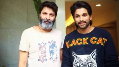 Power-Packed Duo Allu Arjun and Director Trivikram Srinivas To Unite for The Fourth Time for a Visual Spectacle! (Watch Video)