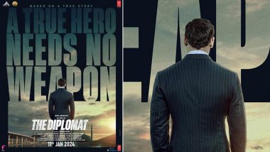 The Diplomat Release Date: John Abraham's Film to Release in January 2024; Check Out First Look Poster!