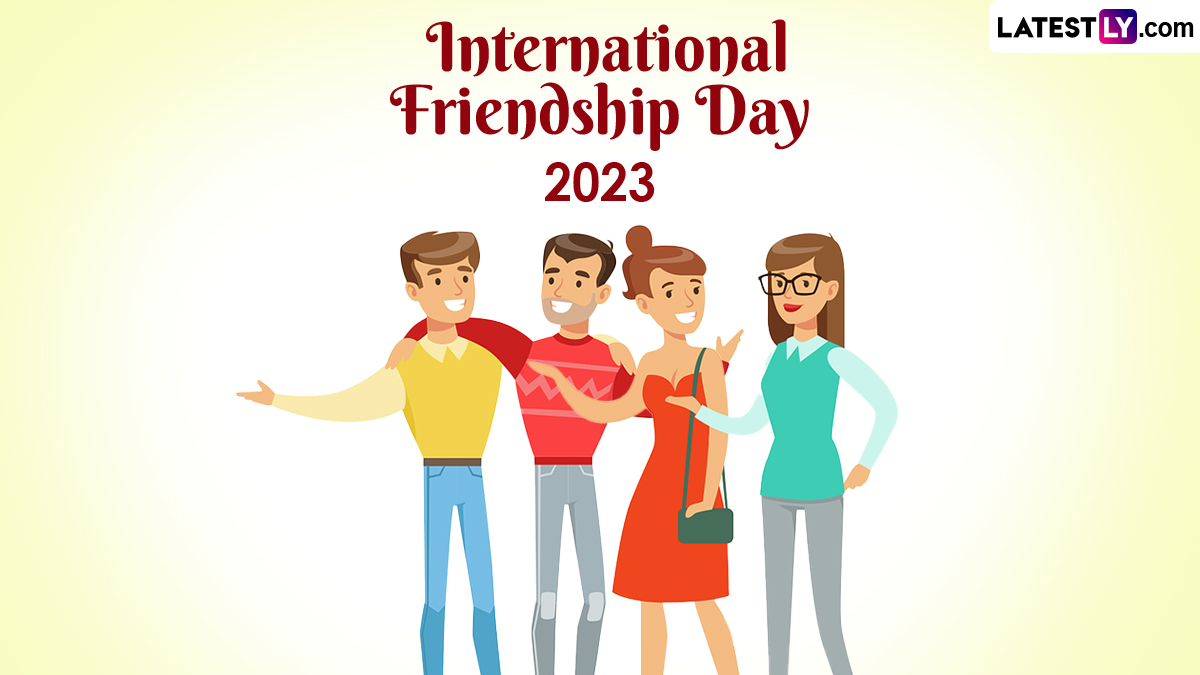 Happy International Friendship Day!