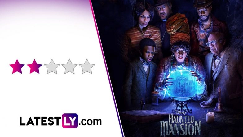 Haunted Mansion Movie Review: LaKeith Stanfield, Rosario Dawson&rsquo;s Horror-Comedy is Sluggishly Paced with a Dull Plot (LatestLY Exclusive)