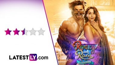 Rocky Aur Rani Kii Prem Kahaani Movie Review: Alia Bhatt and Ranveer Singh Are Fabulous in Karan Johar's Well-Intentioned But Flawed, Preachy Romantic Entertainer (LatestLY Exclusive)