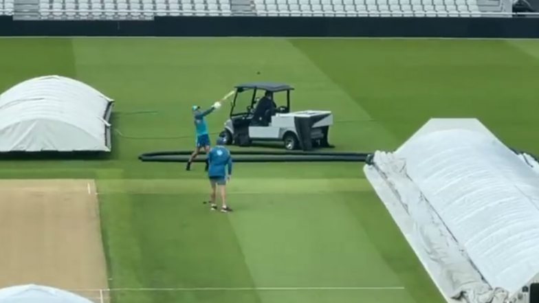 Another Bouncer Barrage on Cards As Australia Do Catching Practice off Hook Shots Ahead of Ashes 2023 4th Test (Watch Video)