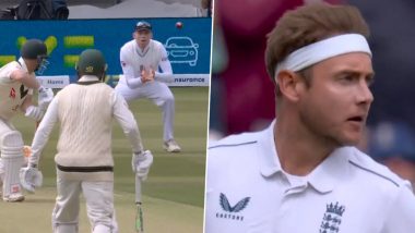 Stuart Broad Dismisses David Warner for 16th Time, Australian Opener Departs Cheaply on Day 1 of Ashes 2023 3rd Test (Watch Video)