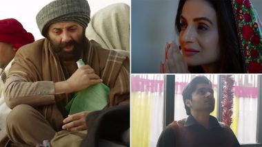 Gadar 2 Song Khairiyat Teaser: Sunny Deol, Ameesha Patel, Utkarsh Sharma Star in First Glimpse of This Moving Track (Watch Video)