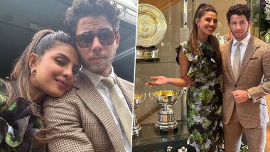 Priyanka Chopra and Nick Jonas Witness Marketa Vondrousova Winning Wimbledon Women's Single Final From the 'Royal Box' (View Pics)