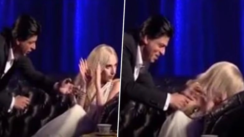 Shah Rukh Khan’s Old Video of Him Repeatedly Urging Lady Gaga To Take His Watch in 2011 Interview Leaves Netizens Disappointed