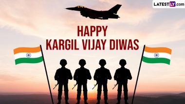 Kargil Vijay Diwas 2023 Messages: WhatsApp Stickers, Images, HD Wallpapers and SMS To Share on the Important Historical Day