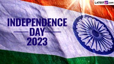 Independence Day 2023 Rangoli Designs: From Tricolour Designs to Portraits of Freedom Fighters, Impressive Rangoli Patterns To Celebrate India's Independence