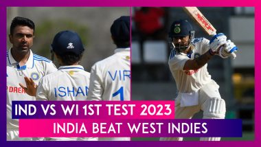 IND vs WI 1st Test 2023 Day 3: India Beat West Indies by an Innings and 141 Runs
