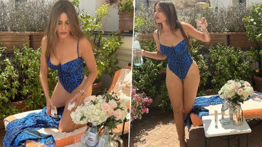 Sofia Vergara Slays in a Leopard Print Swimsuit, Flaunts Her Hot Curves and Butt As She Enjoys Her Last Vacation Day in Italy (See Pics)