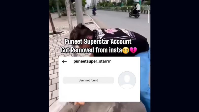 Puneet Superstar's Instagram Handle Disabled, Twitterati Raise Concerns Over the Internet Celebrity's Account Deactivation