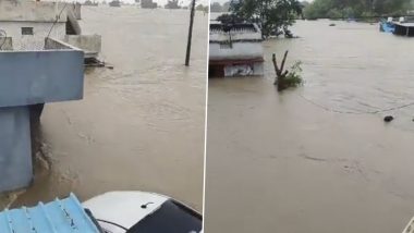 Telangana Flood Videos: Heavy Rains Trigger Flash Floods, State on High Alert