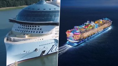 World's Largest Cruise Ship Photos: From Length, Company to Size Comparison With Titanic, Know All About Icon of the Seas, The Luxury Cruise Ship