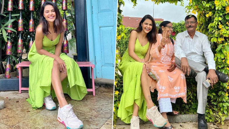 Priyanka Chahar Choudhary is Fab in Green Sleeveless Dress, Udaariyan Actor Shares Vacay Pics With Family