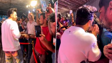 Ranveer Singh Greets Every Paparazzi Personally at Rocky Aur Rani Kii Prem Kahaani's Special Screening (Watch Viral Video)