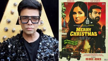 Karan Johar Takes Dig at Katrina Kaif's Merry Christmas Release Date Being Moved Up to Same As Sidharth Malhotra's Yodha, Says ‘Calling Us a Fraternity Is Futile’