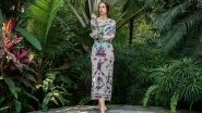 Kalki Koechlin is Fab in Printed White Full-Sleeved Maxi Dress (View Pics)