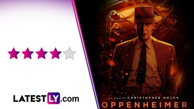 Oppenheimer Movie Review: Cillian Murphy is Outstanding in Christopher Nolan’s Riveting Look Into the 'Father of the Atom Bomb' (LatestLY Exclusive)