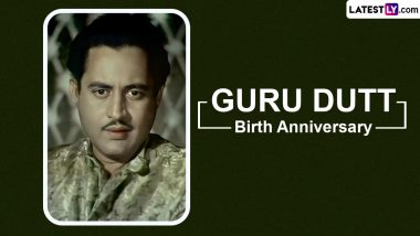 Guru Dutt Birth Anniversary: Did You Know The Maverick Filmmaker Started His Career as A Dance Director?
