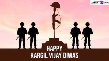 Kargil Vijay Diwas 2023 Wishes: WhatsApp Messages, Kargil War Photos, Images & HD Wallpapers to Share With Your Family and Friends