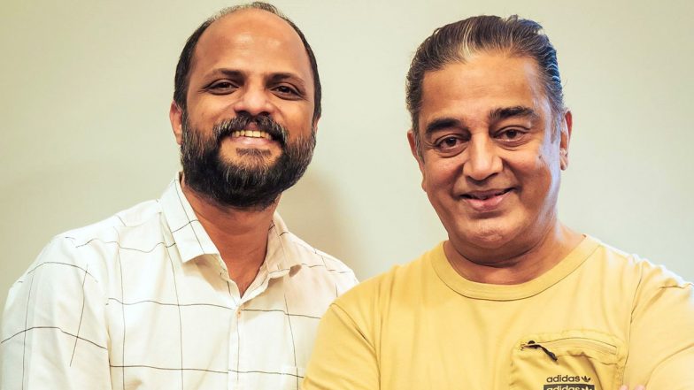 Kamal Haasan Meets Jude Anthany Joseph After 2018 Movie Director Announces New Film With Lyca Productions (View Pics)