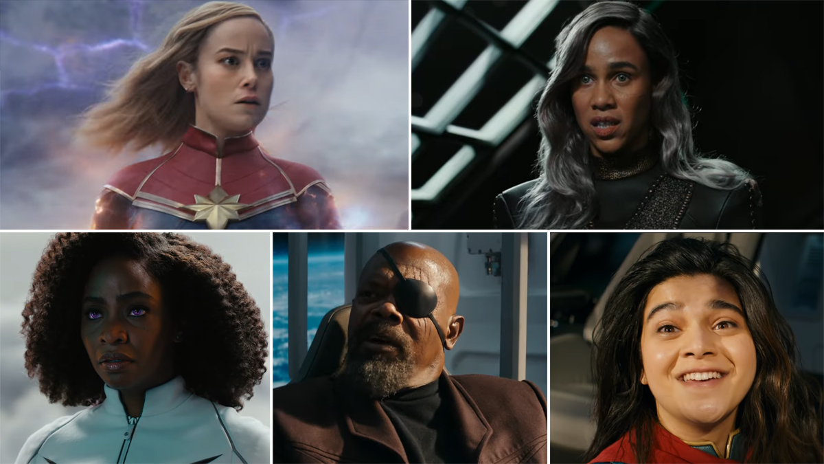 Marvel Studios' The Marvels – Final Trailer (2023) Brie Larson, Teyonah  Parris, Iman Vellani 