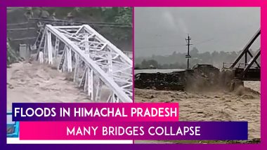 Floods In Himachal Pradesh: Many Bridges Collapse As Extremely Heavy Rain Lashes Hill State