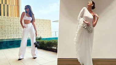 Tara Sutaria Looks Vision in White, Check Marjaavaan Actor's Dubai Style