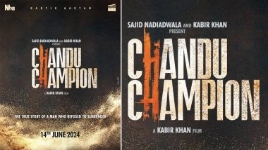 Kartik Aaryan’s Next Film Titled Chandu Champion! Kabir Khan’s Film To Release on June 14, 2024!