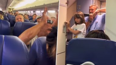 Young Cancer Survivor Gets a Sweet Shoutout From Southwest Airlines Crew and Passengers, Heart-Touching Video Goes Viral (Watch)