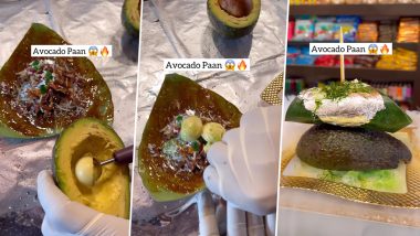 Avocado Paan in Delhi Video: Clip of Paan Made With Avocado Goes Viral, Internet in Disbelief