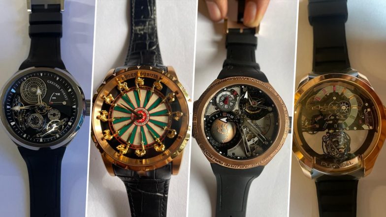 Mumbai: Over 30 High-End, Limited Edition Watches Worth Rs 30 Crore Seized, One Held For Smuggling (See Pics)