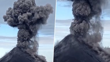 Fuego Volcano Explosion Video: Volcano in Guatemala Erupts Sending Ash Soaring Into Sky
