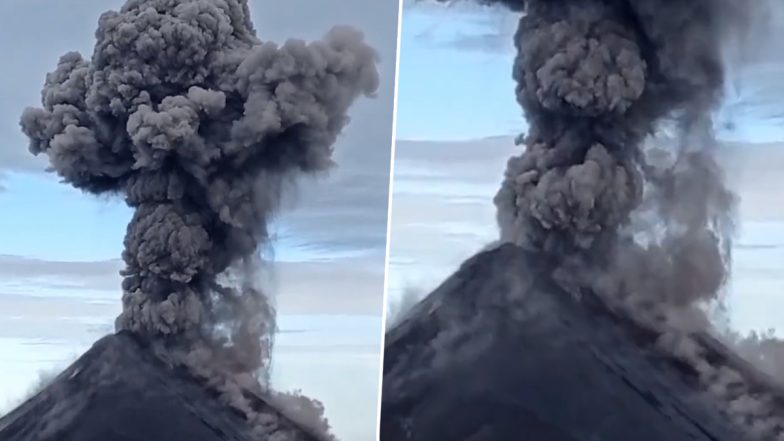 Fuego Volcano Explosion Video: Volcano in Guatemala Erupts Sending Ash Soaring Into Sky