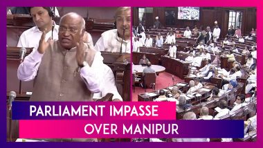 Monsoon Session: Lok Sabha, Rajya Sabha Adjourned for Day Amid Opposition Protest Over Manipur Violence