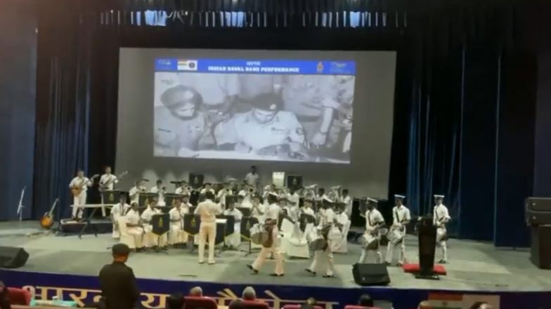 Indian Naval Band Join Hands with Ladakhi Band Da Shuks for Captivating Performance (Watch Video)