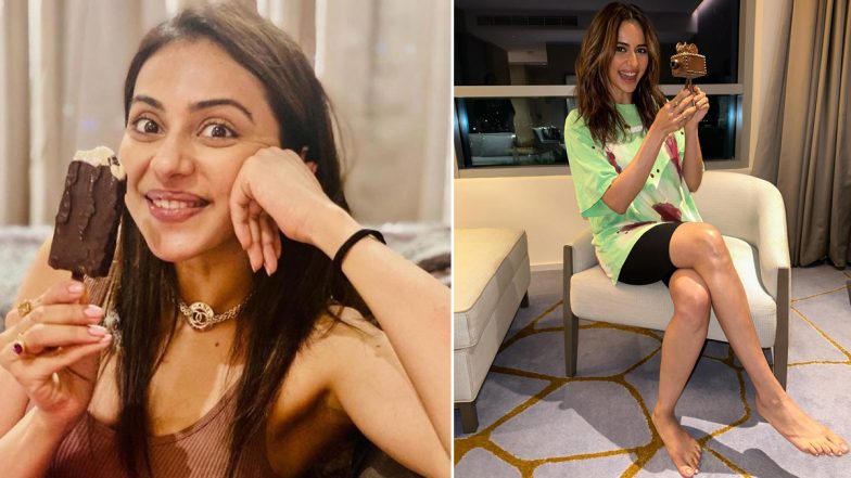 World Chocolate Day 2023: Rakul Preet Singh Shares Goofy Pics Enjoying Chocolate Desserts