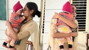 Woman Constable in Gujarat Takes Care of 6-Month-Old Infant As the Mother Appears for High Court Peon Recruitment Examination, Heartwarming Pics Go Viral