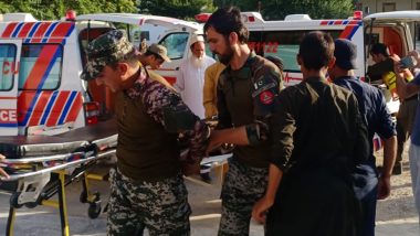 Pakistan Suicide Blast: 44 People Killed, 100 Injured in Suicide Bombing at Islamic Party’s Meeting in Khyber Pakhtunkhwa Province (Watch Video)