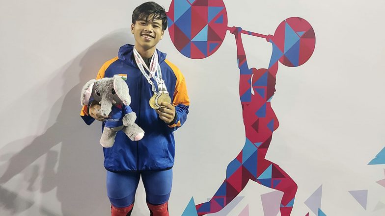 Bedabrate Bharali Wins Gold Medal in Men's Youth 67kg category at Asian Youth and Junior Weightlifting Championship 2023, Bags 3rd Medal at Event