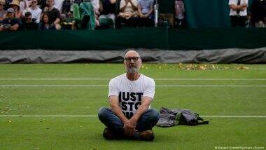 Wimbledon: 'Just Stop Oil' Climate Activists Halt Tournament