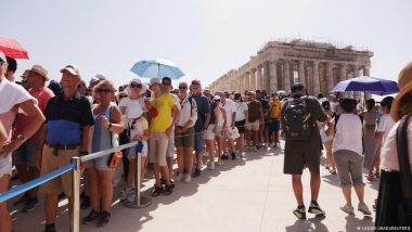 Greece: Acropolis Closed as Tourists Suffer Extreme Heat