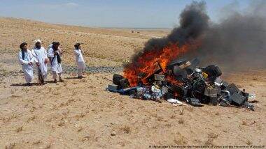 Afghanistan: Taliban Burn Musical Instruments