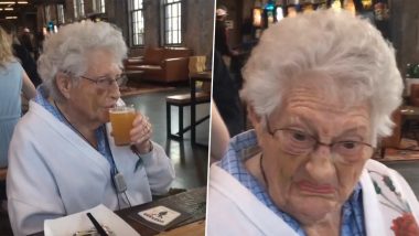 Grandma Tries Craft Beer For First Time, Makes Faces Because of Its Taste (Watch Video)