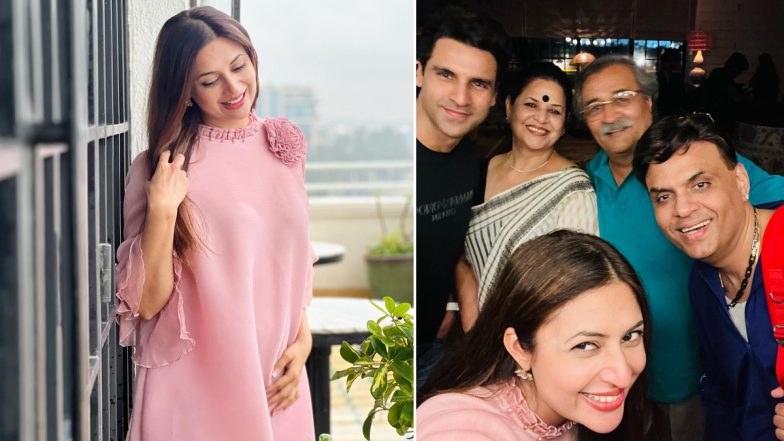 Divyanka Tripathi Looks Gorgeous in Pink Co-Ord Set, Yeh Hai Mohabbatein Actor Shares Pics With Family