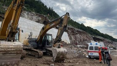 Landslide in China: Nine Missing in Hubei After Landslide Sparked by Heavy Rains Amid Flooding and Searing Temperatures; Five Rescued (See Pics)